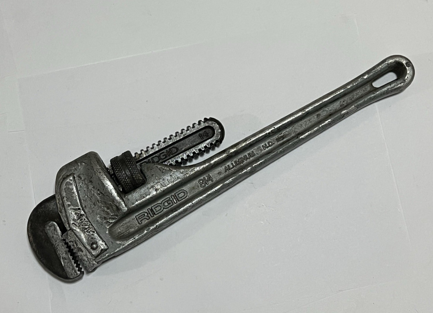 RIDGID 814 Ridge Tool Co 14″ Aluminum Heavy Duty Straight Pipe Wrench 350mm USA