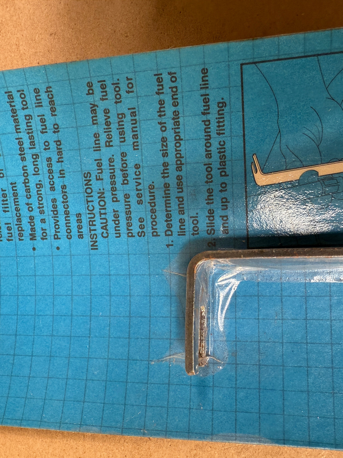 NOS in Package – Thexton 434 Chrysler Fuel Line Release Tool – FREE SHIPPING