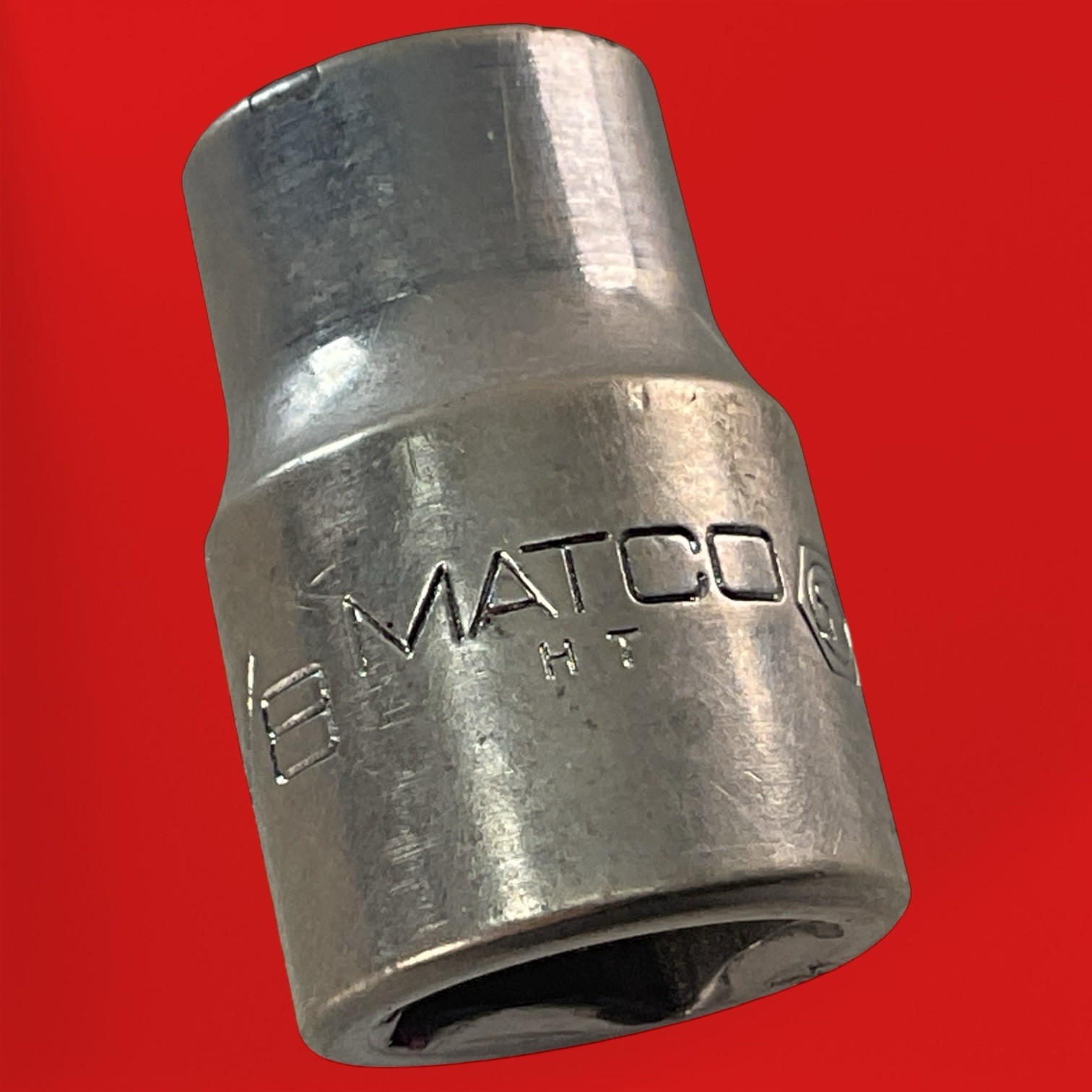 Matco Tools B126 3/8″ Chrome Socket 3/8″ Drive 6 Pt SAE Mechanic Tool USA Made