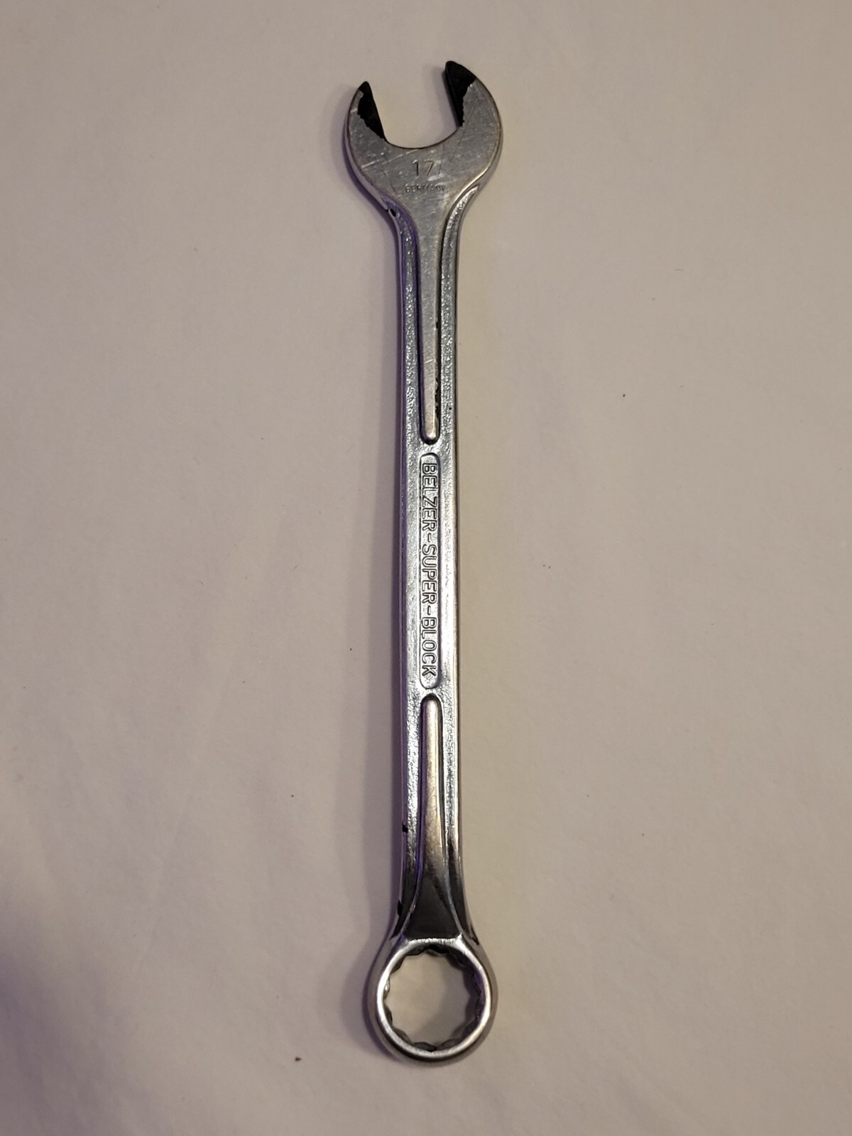 Belzer Super Block Vanadium 17 mm Millimeter Combination Wrench Germany