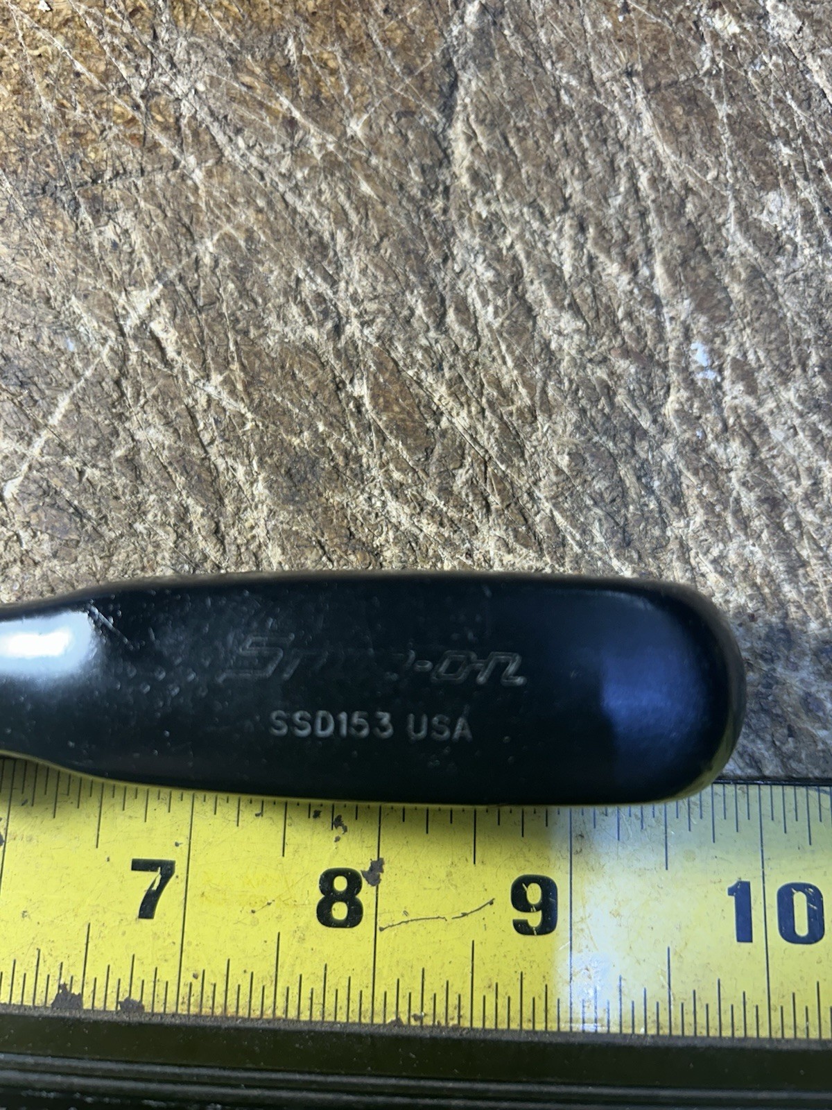 Snap On Stubby Flat Tip Slotted Screwdriver SSD153 USA
