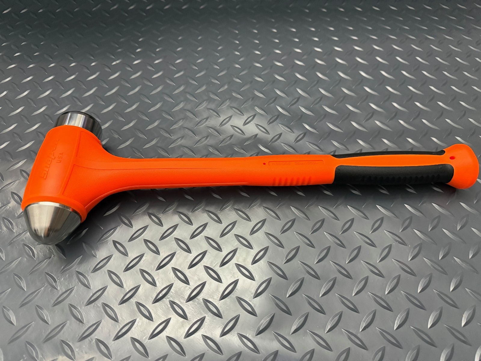 Snap-on Tools USA 56oz ORANGE Soft Grip Dead Blow Ball Peen Hammer HBBD56O NEW
