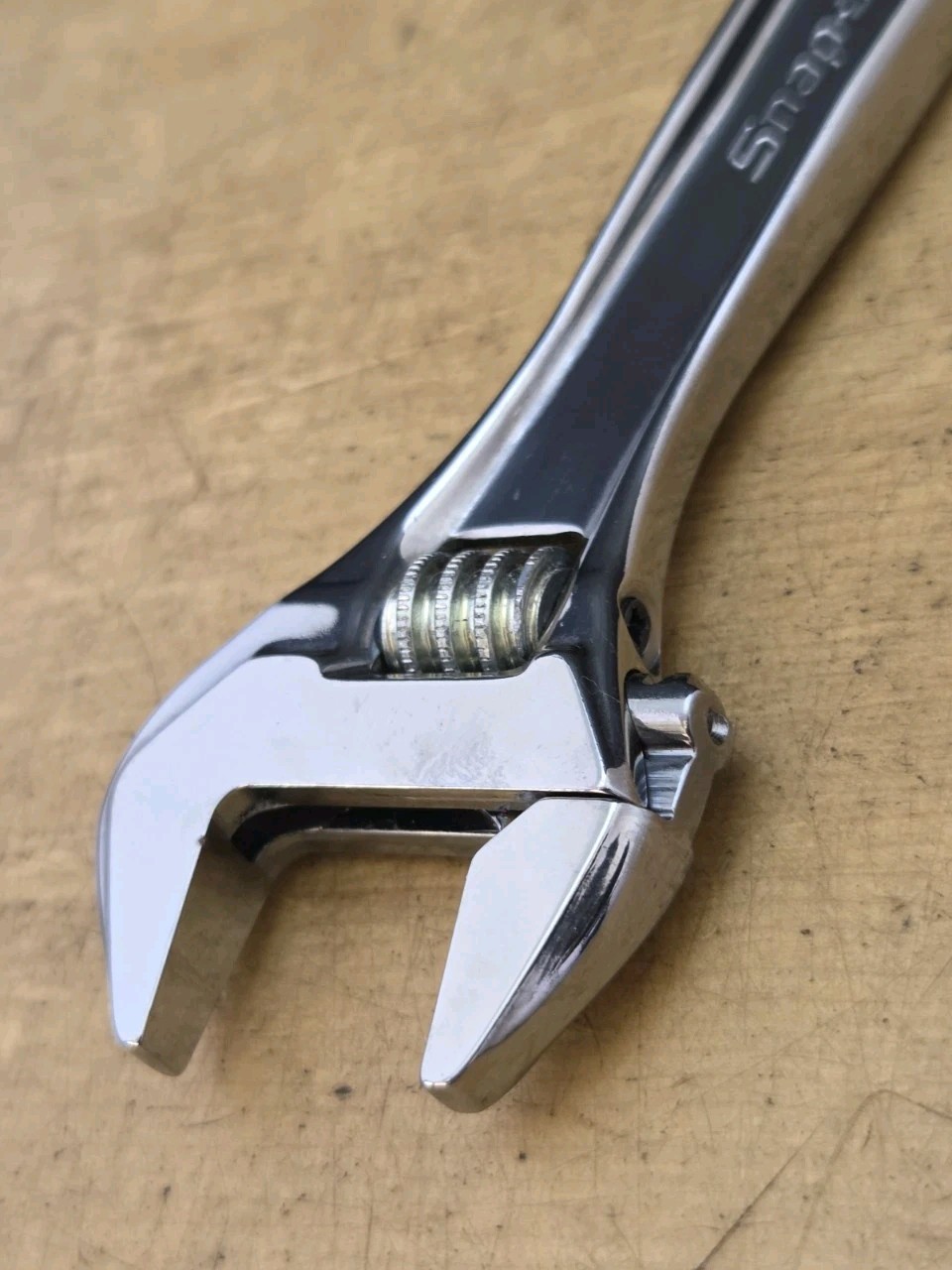 New Snap On AD6BA – 6″ Long Smooth Jaw Chrome Adjustable Wrench