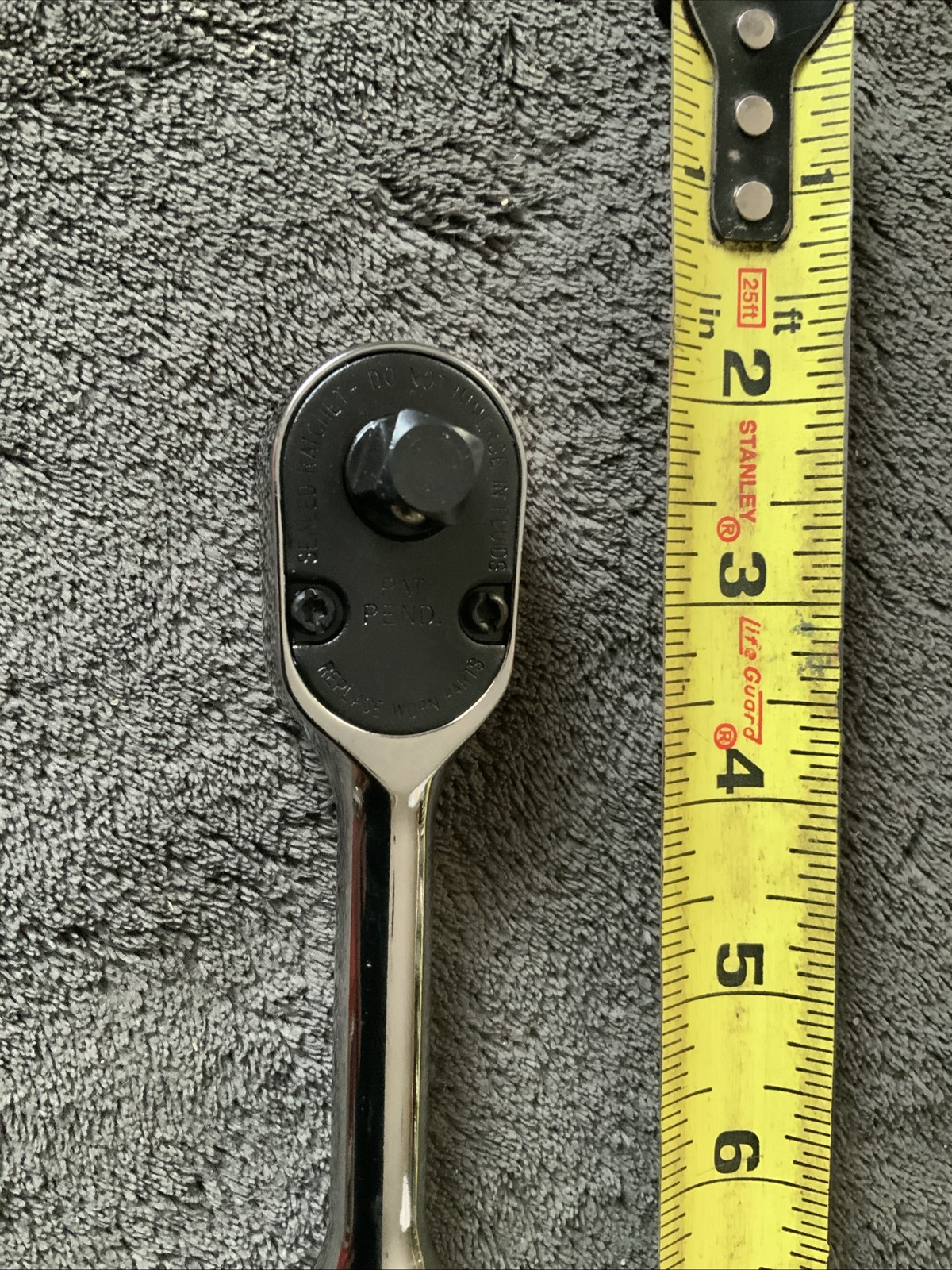 Snap On F80, 3/8” Drive Ratchet, Used Once…. see Pics…