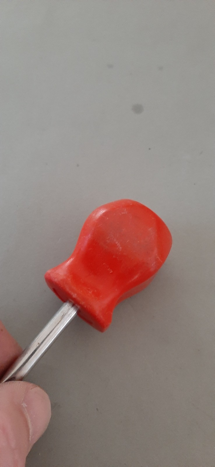 Snap-On SDDP22 Phillips SDD1 Flat Blade Stubby Screwdriver Set RED Hard Handle