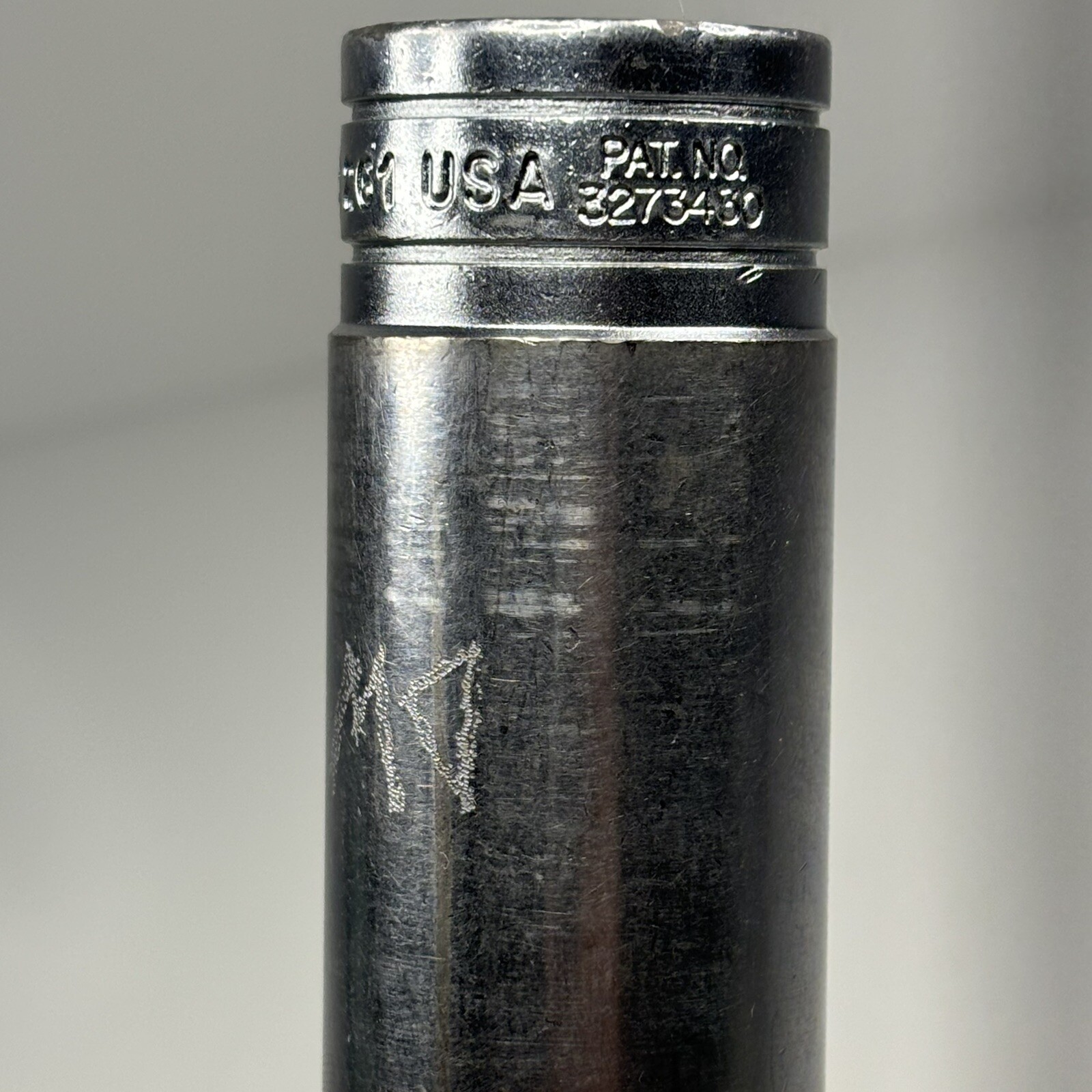 Snap On Tools S261 1/2 Dr 12Pt SAE 13/16 Flank Dr Chrome Deep Socket USA VTG