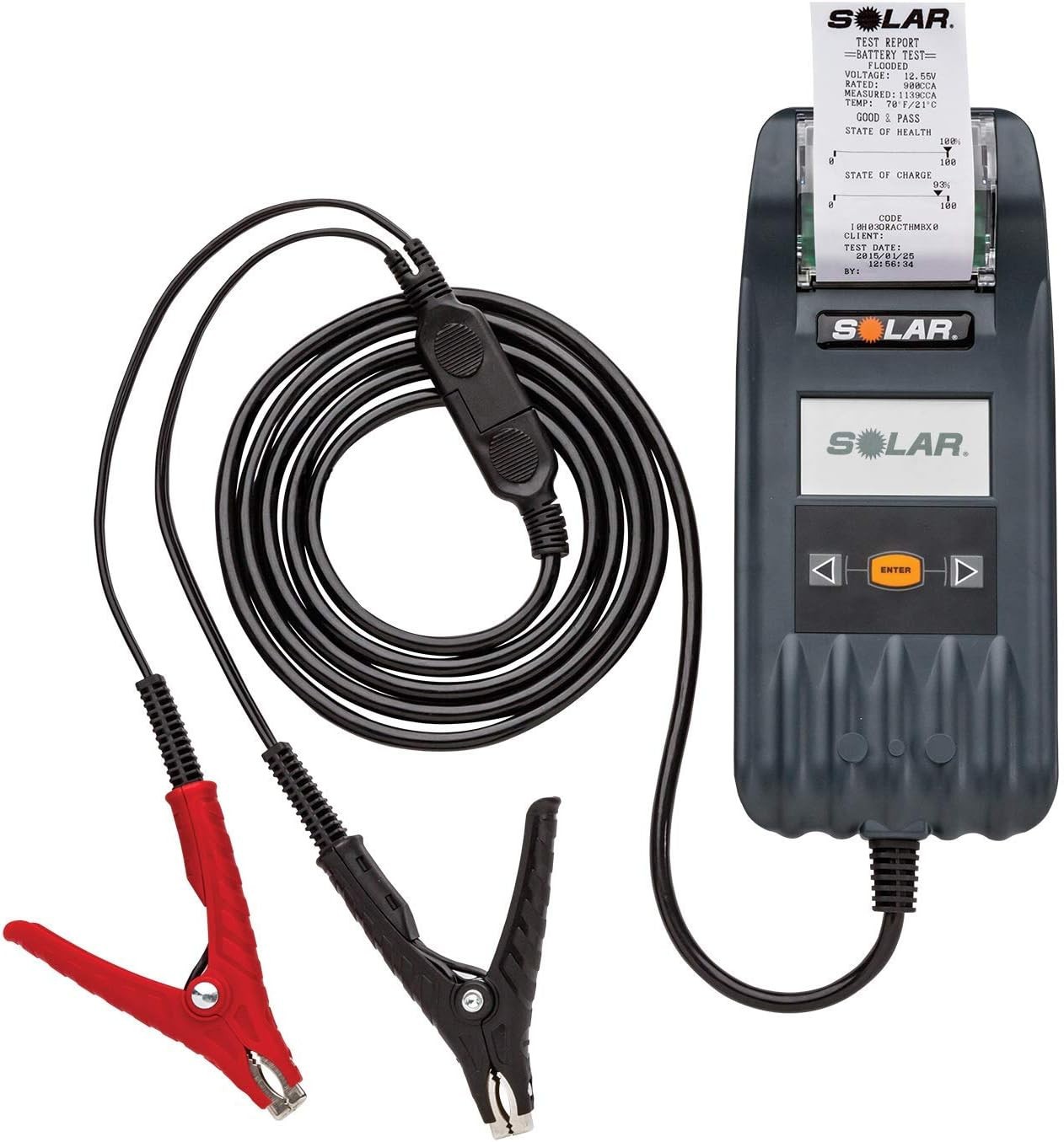 ✅ Clore Solar BA327 20-2000 CCA Electronic Battery & System Tester w/ Printer ✅