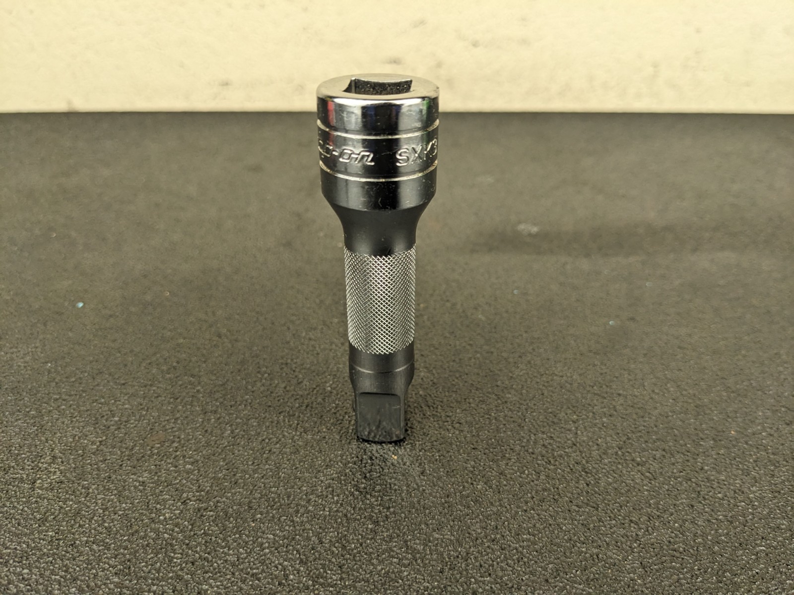#bo272 Snap-on Tools USA NEW 1/2″ Drive 3″ Chrome Knurled Socket Extension SXK3