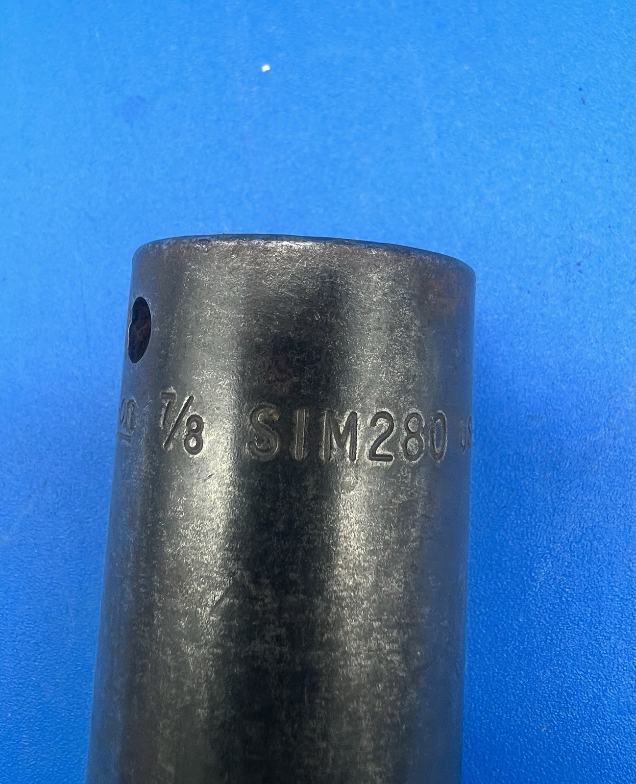 Snap-on Tools 1/2″ Drive 7/8″ SAE Deep 6 Point 22mm Impact Socket SIM280 USA