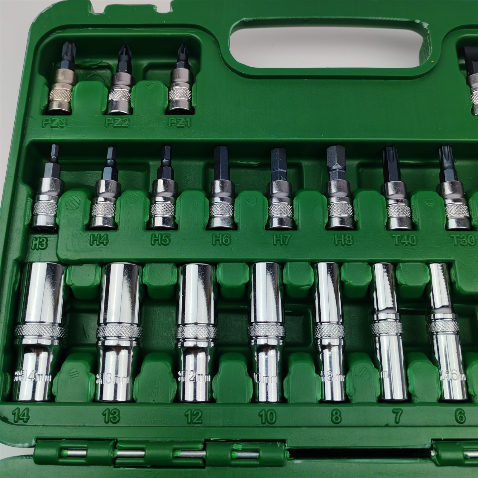 54pcs Socket Wrench 1/4-Inch Drive Socket Set Ratchet Wrench Car Repair Tools