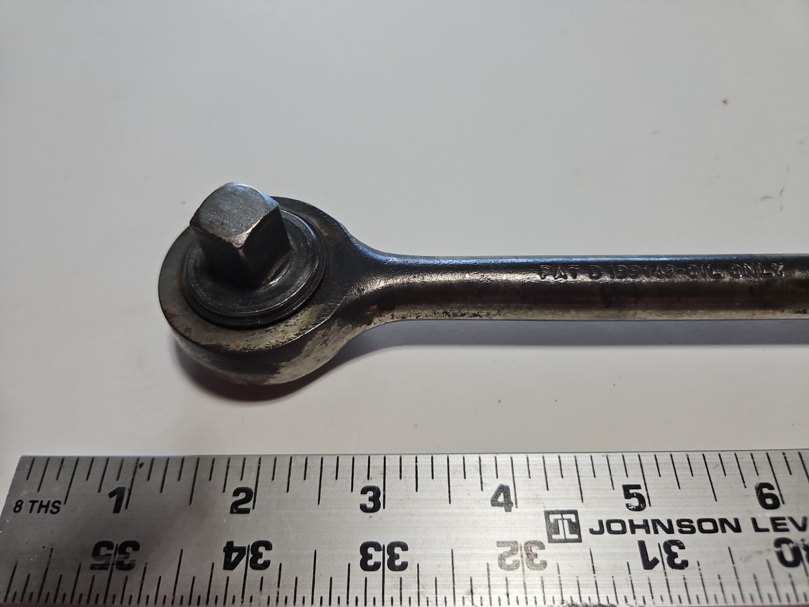 WRIGHT TOOLS 1/2″ Drive Ratchet # 4400 Tootsie Roll Handle.