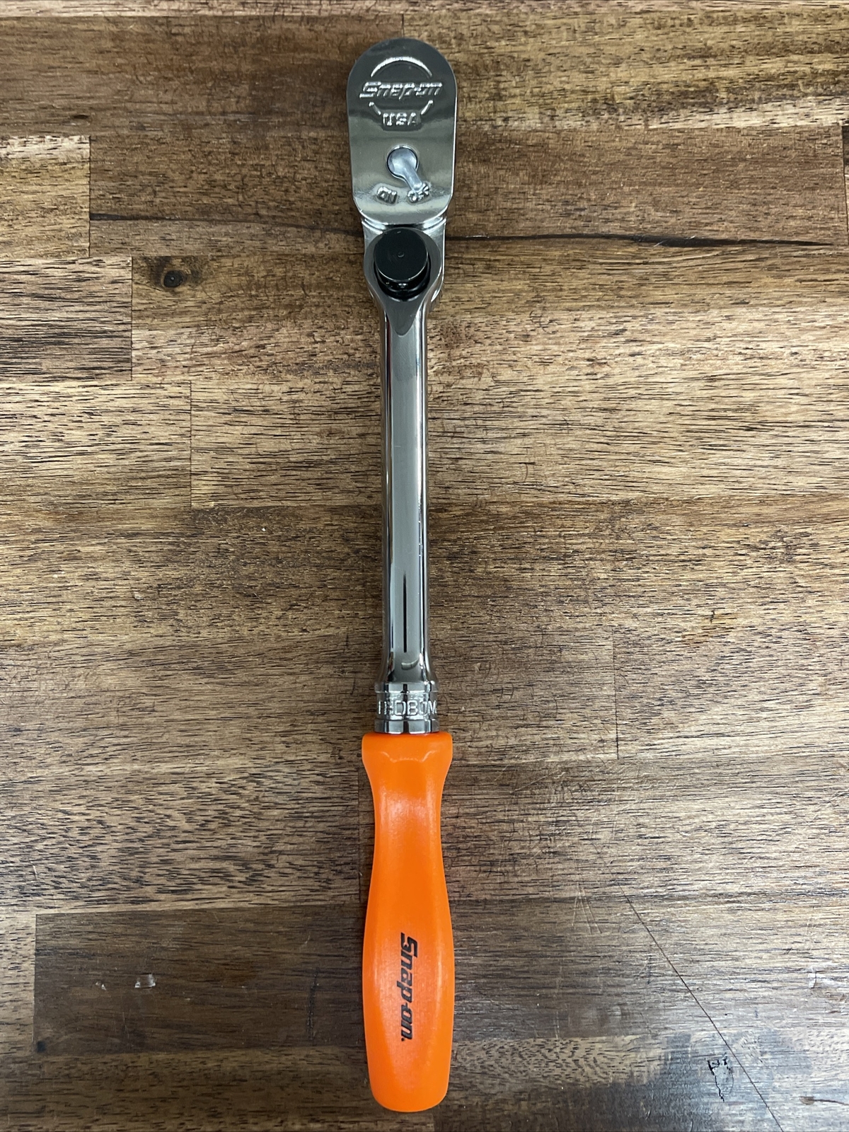 *NEW* Snap On Tools FHD80MP 3/8″ Indexing Head ORANGE Hard Handle Ratchet