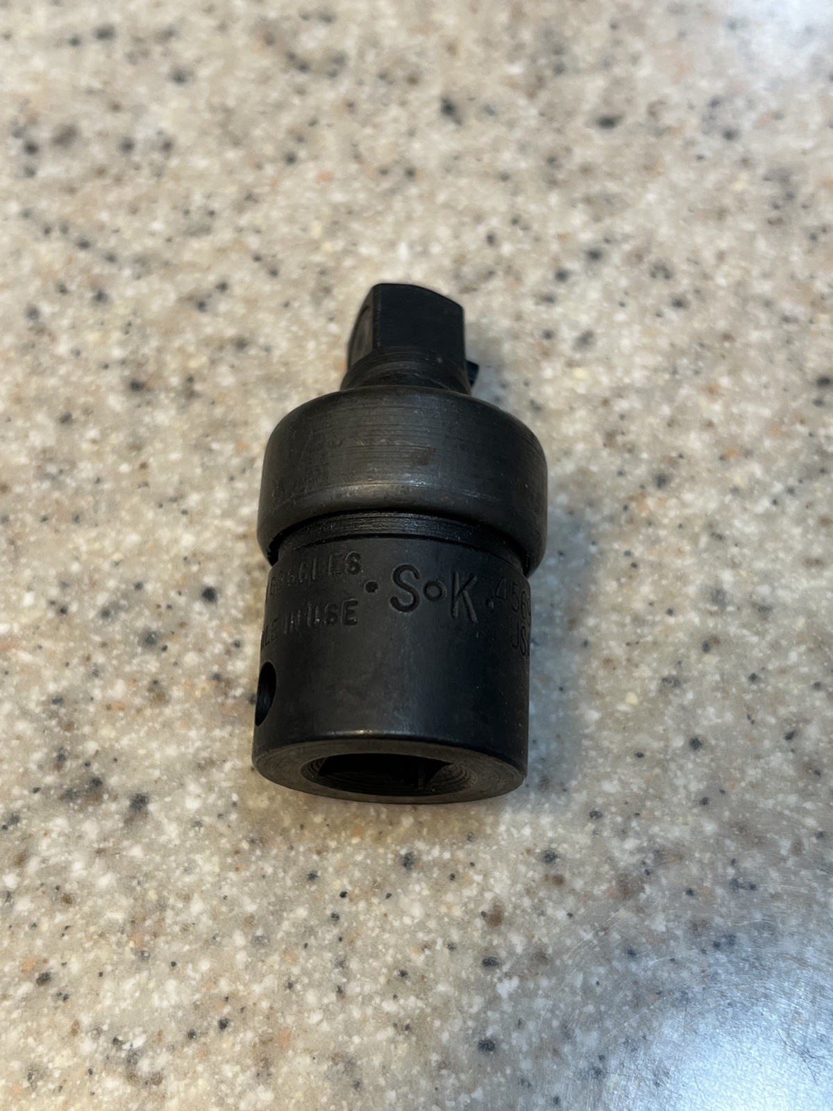 New SK Tools USA 45690 3/8” Drive Pin Lock Impact Universal Swivel Joint Adapter