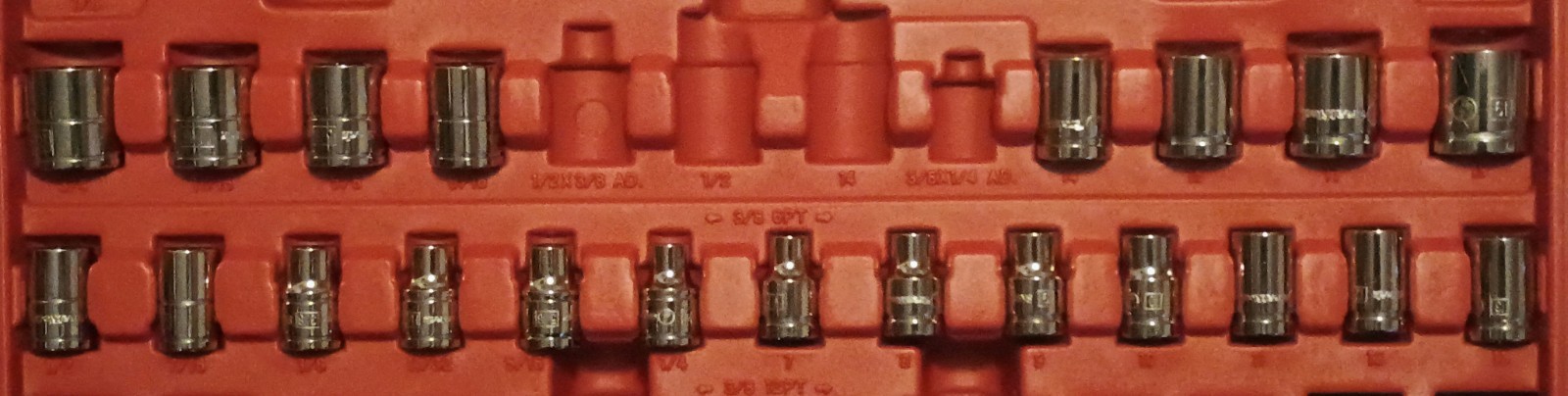 Great Neck 21 Piece SAE and METRIC 6 Point Chrome Socket Set For 3/8″ Inch Drive