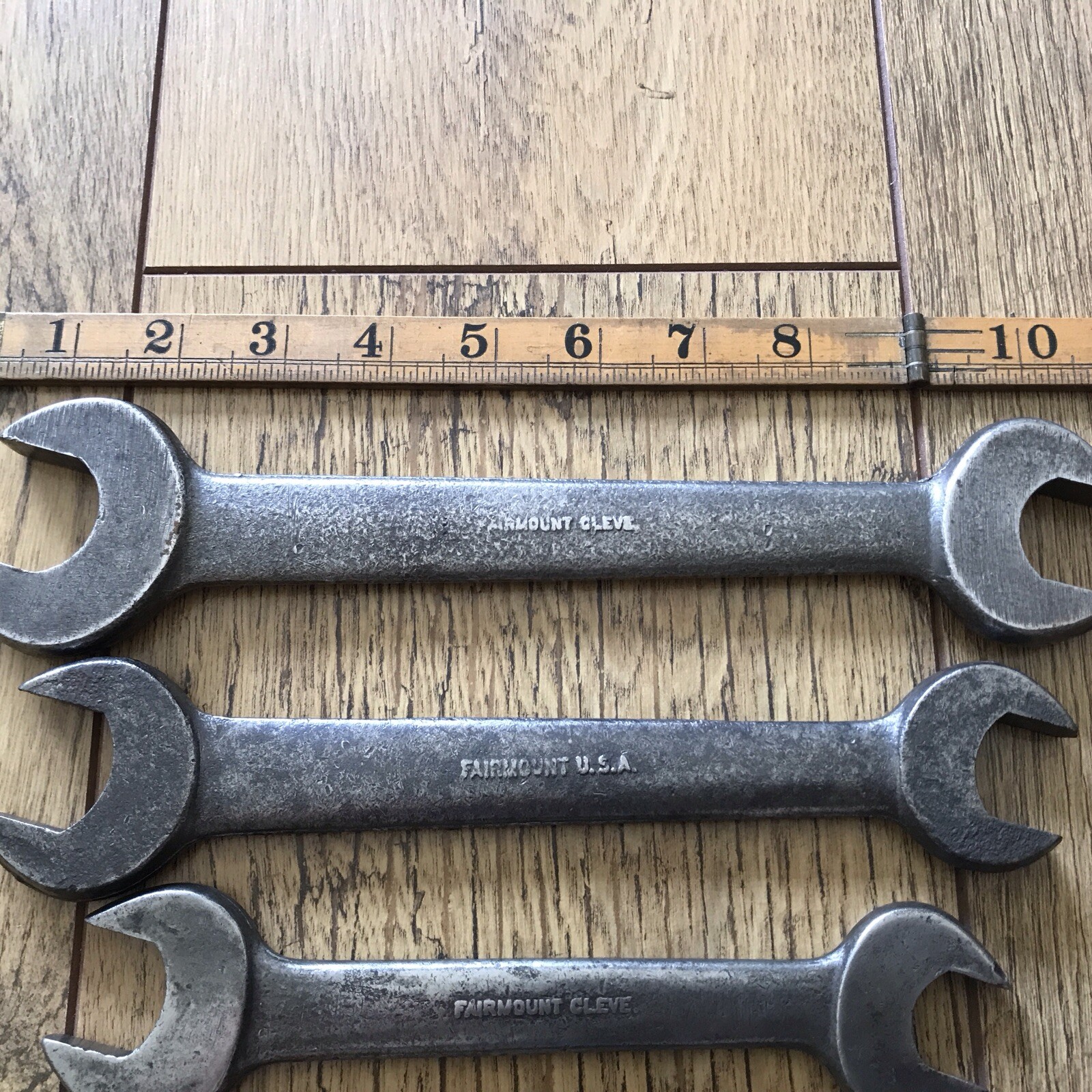 9 Vintage Fairmount USA 🇺🇸 Spanner’s AF Sizes.