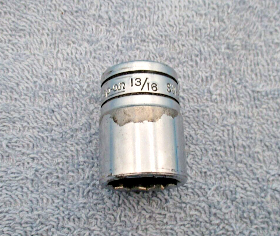 Snap-on Tools 13/16” 12 Point Socket 1/2″ drive SW-261