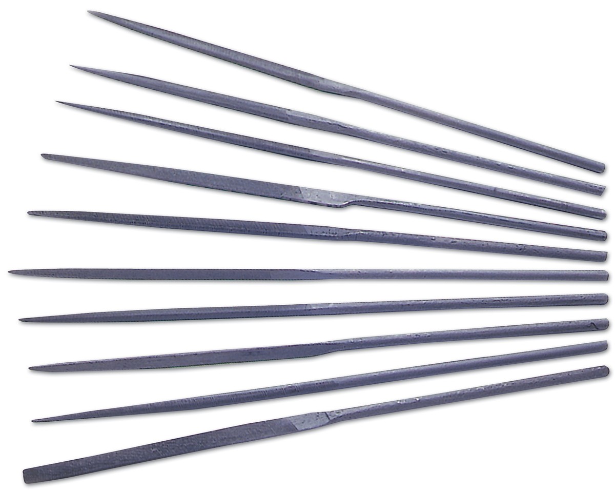 Laser Tools Needle File Set 10pc 0229