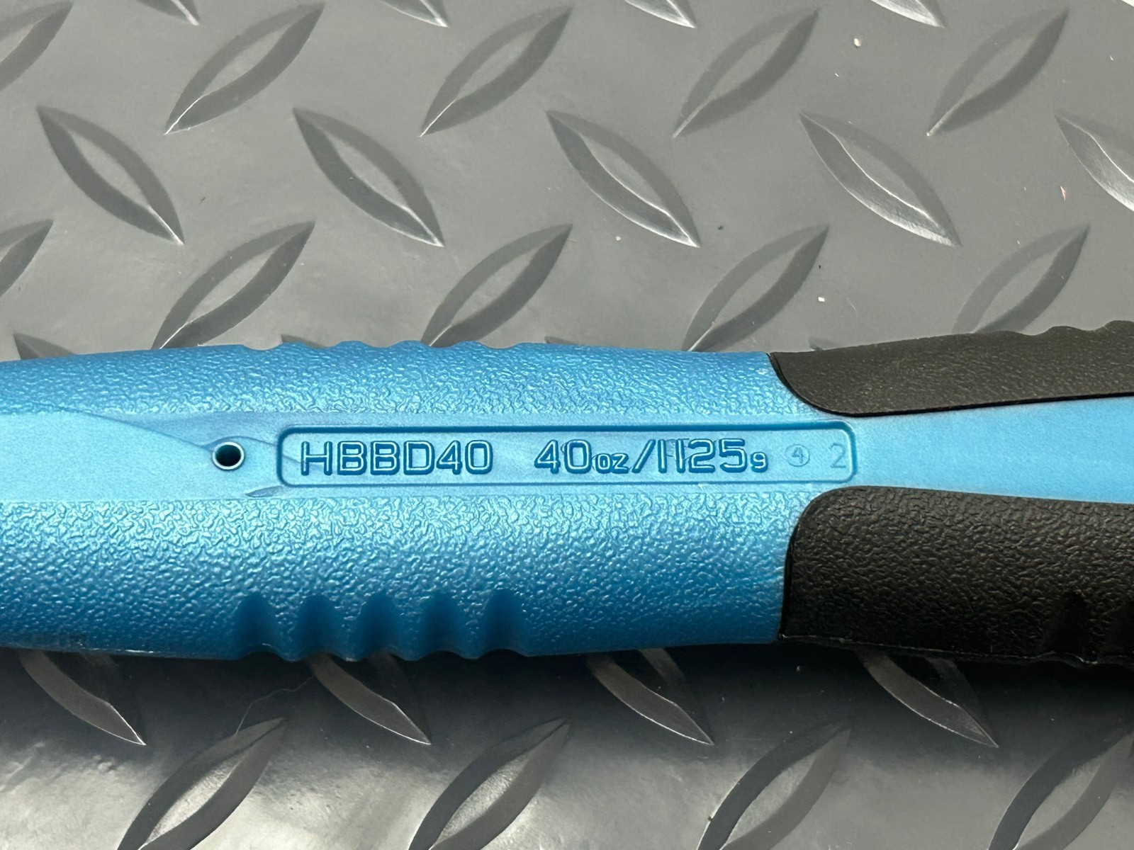 Snap On Tools NEW HBBD40PB 40oz Pearl Blue Dead Blow Ball Peen Hammer USA