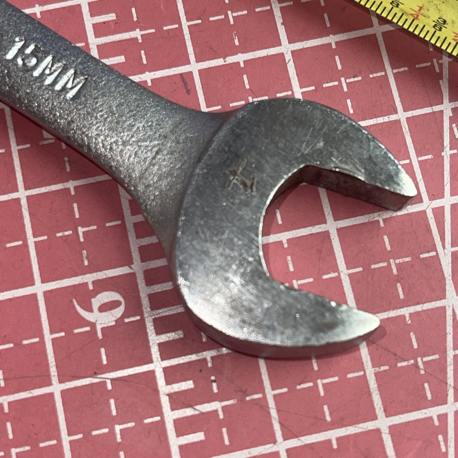 Proamerica USA 1114 14 X 15 MM Metric Open End Wrench 14MM 15MM Vintage