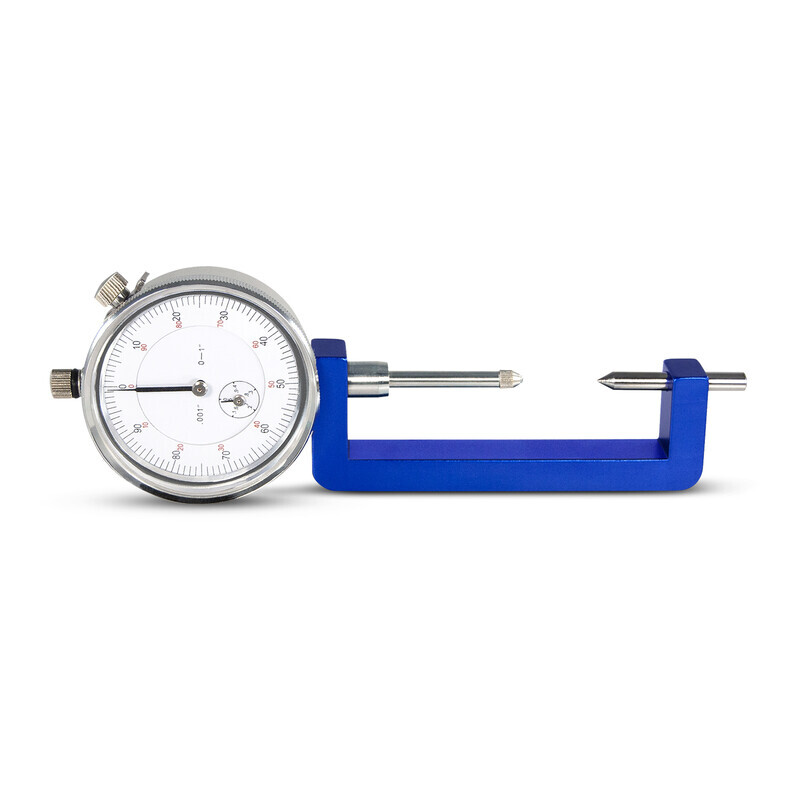 Proform Engine Connecting Rod Bolt Stretch Gauge Tool 66788; 0 to 1″ Blue Steel