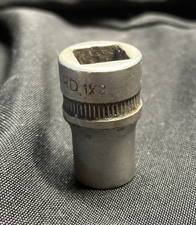 Wizard Chrome Socket 1/2in. 1/2″ Drive 12-point SAE Tools H2658
