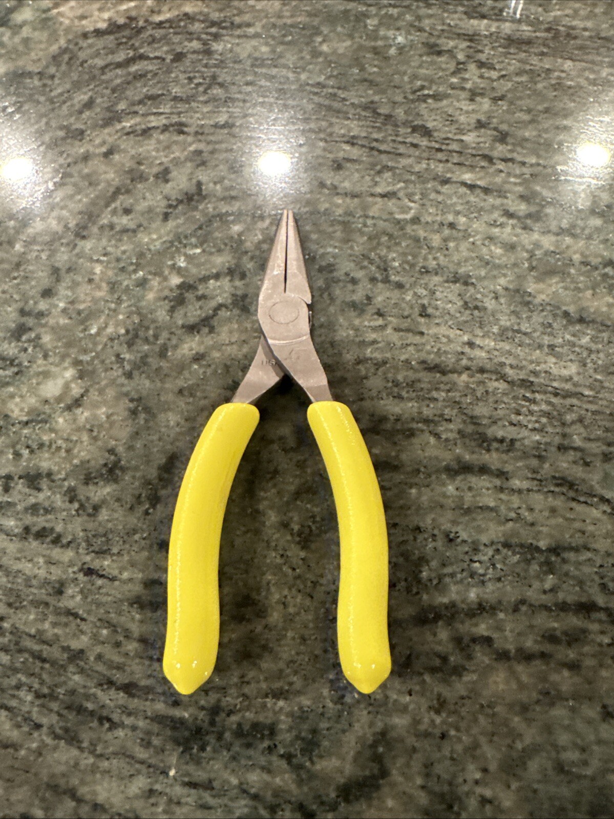 Snap-On 95acf 6″ talon grip needle nose pliers hi Viz yellow new