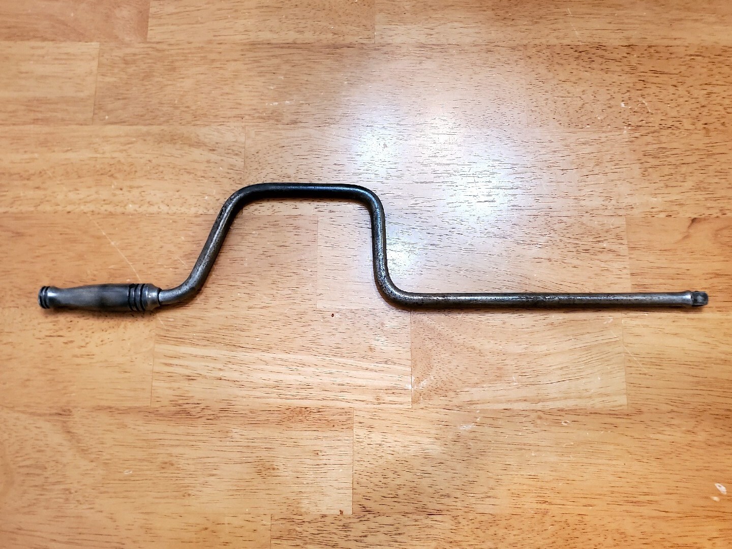 Snap On 3/8″ Drive 18″ Long Chrome Speeder Handle Wrench USA F-4-L