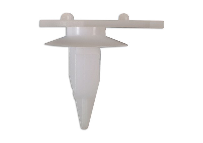 CONNECT 36345 Panel Clips 50 Pieces White Nylon Trim Fixings Fits Land Rover