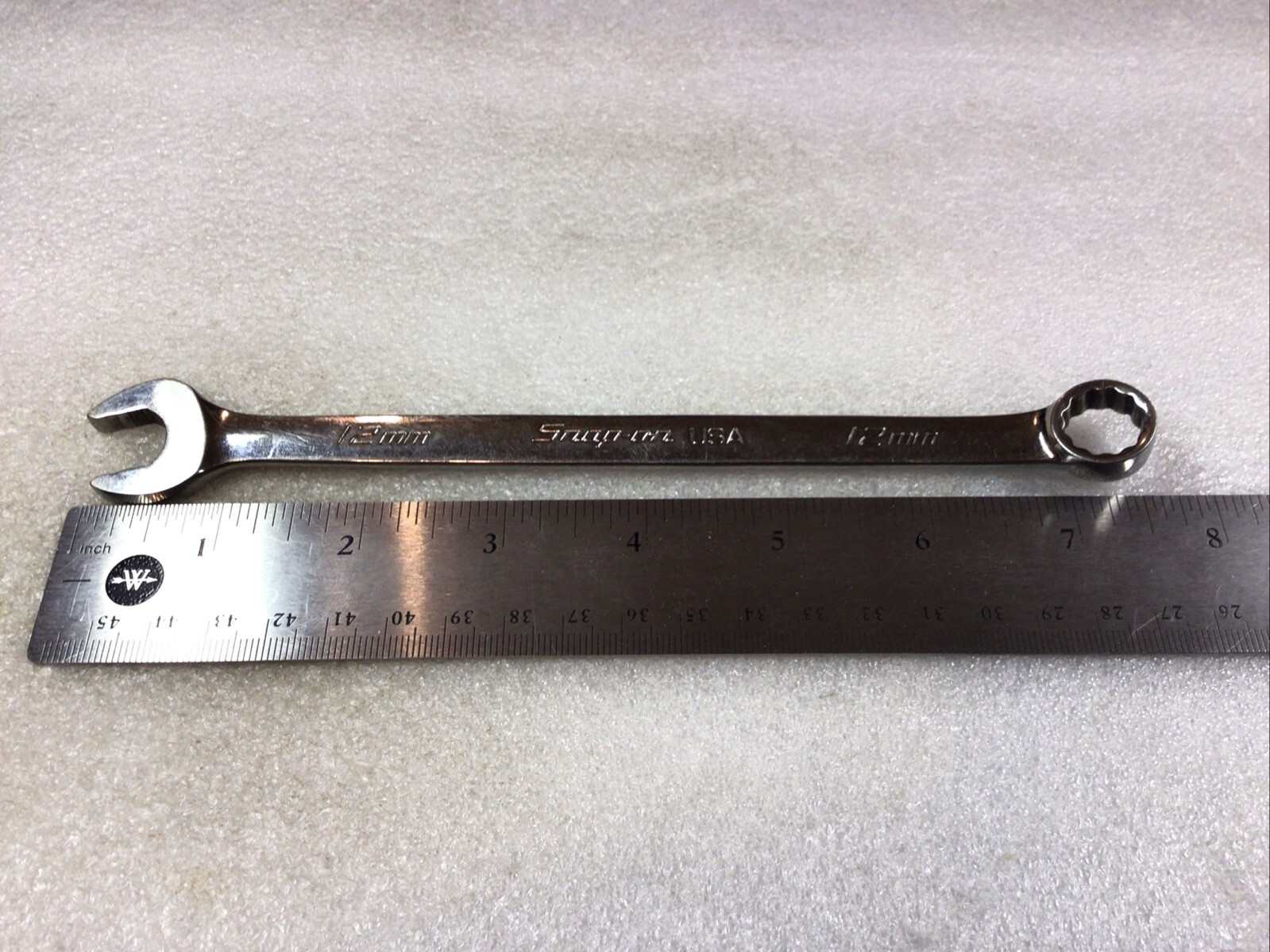 Snap On#SOEXM12 – 12mm, 12 Pt. Flank Dr. Plus Standard Combo Wrench-USA-