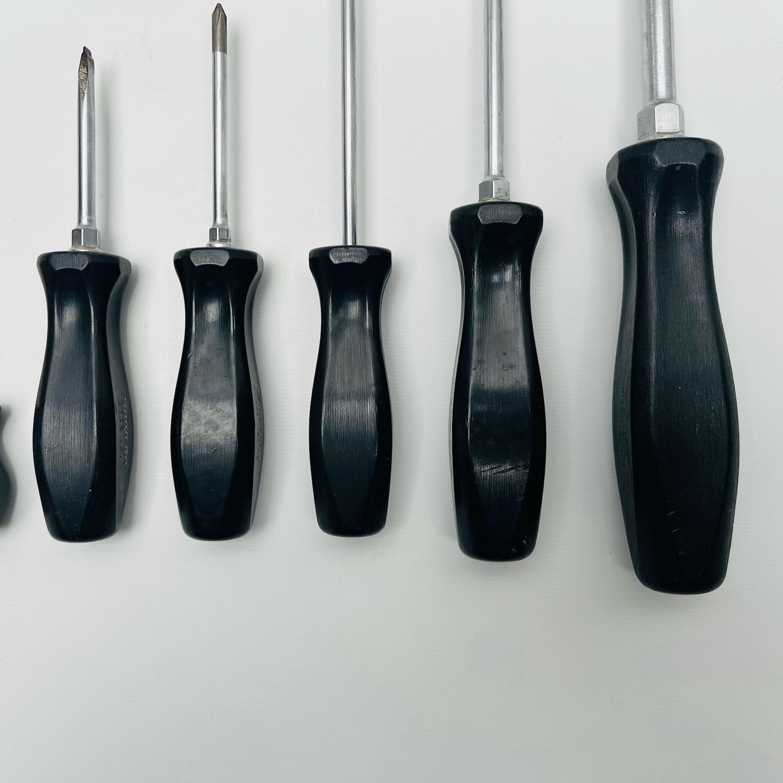 Snap On Lot Of 10 Tools, Screwdrivers, Cotter Pin Puller & Scratch awl