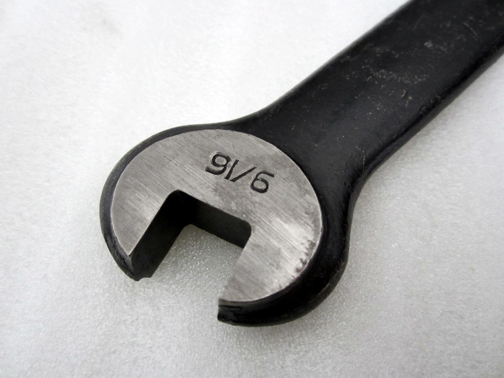 Antique Fairmount 9/16″ x 5/8″ Open End Wrench No. 535 Made in USA