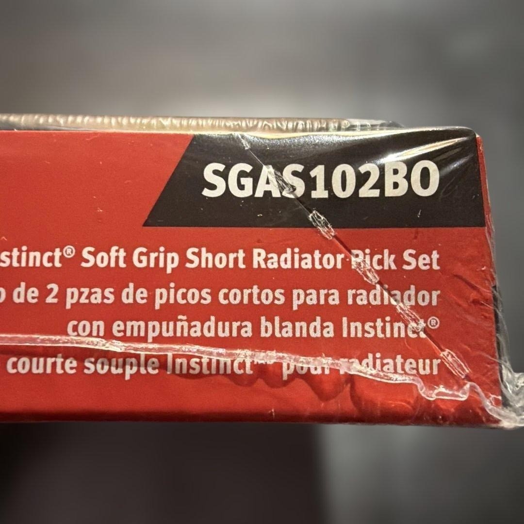 Snap-on SGAS102BO ORANGE Soft Grip Short Radiator Hose Pick 2Pc Set [Unused]