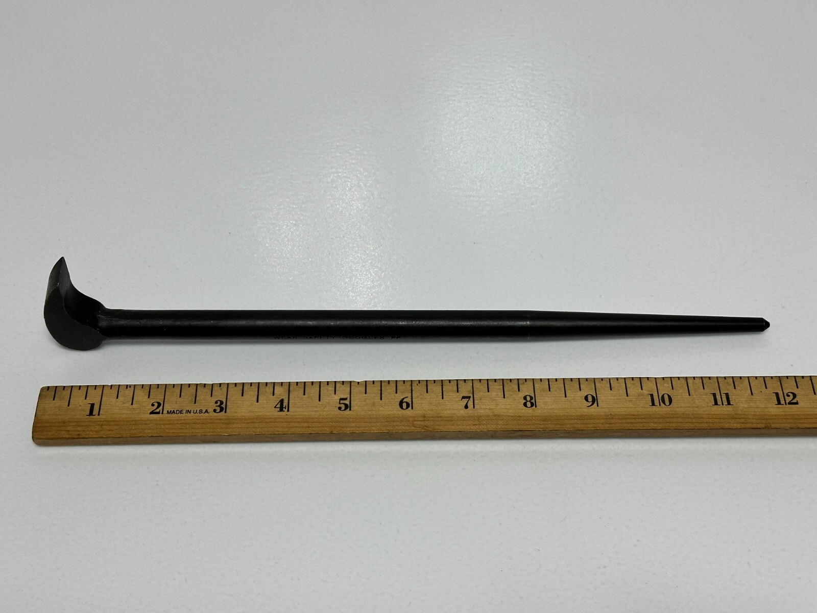 NEW SK Tools USA Rolling Head Lady Foot 12 inch Long Prybar Pry Bar, Black Oxide
