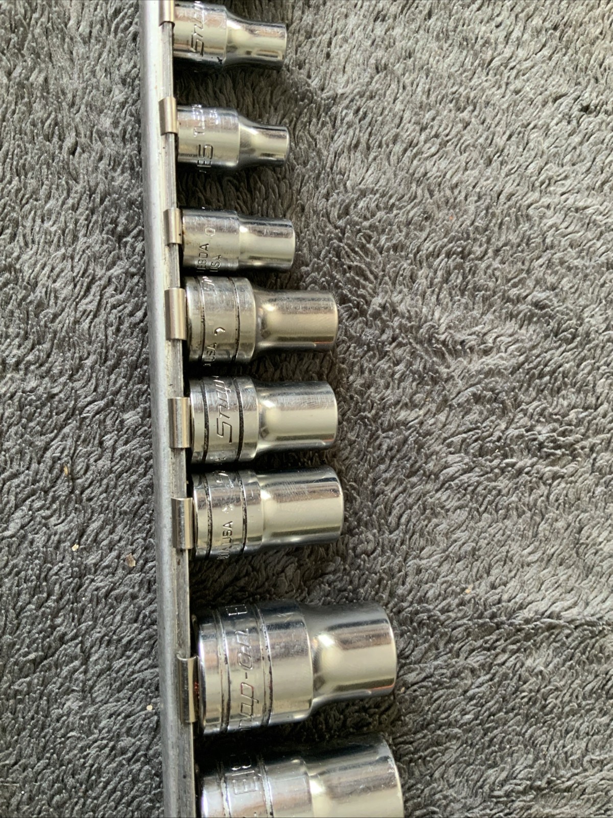 Snap On Inverted Torx Socket Set, 1 Is Different Style…..see Descrip