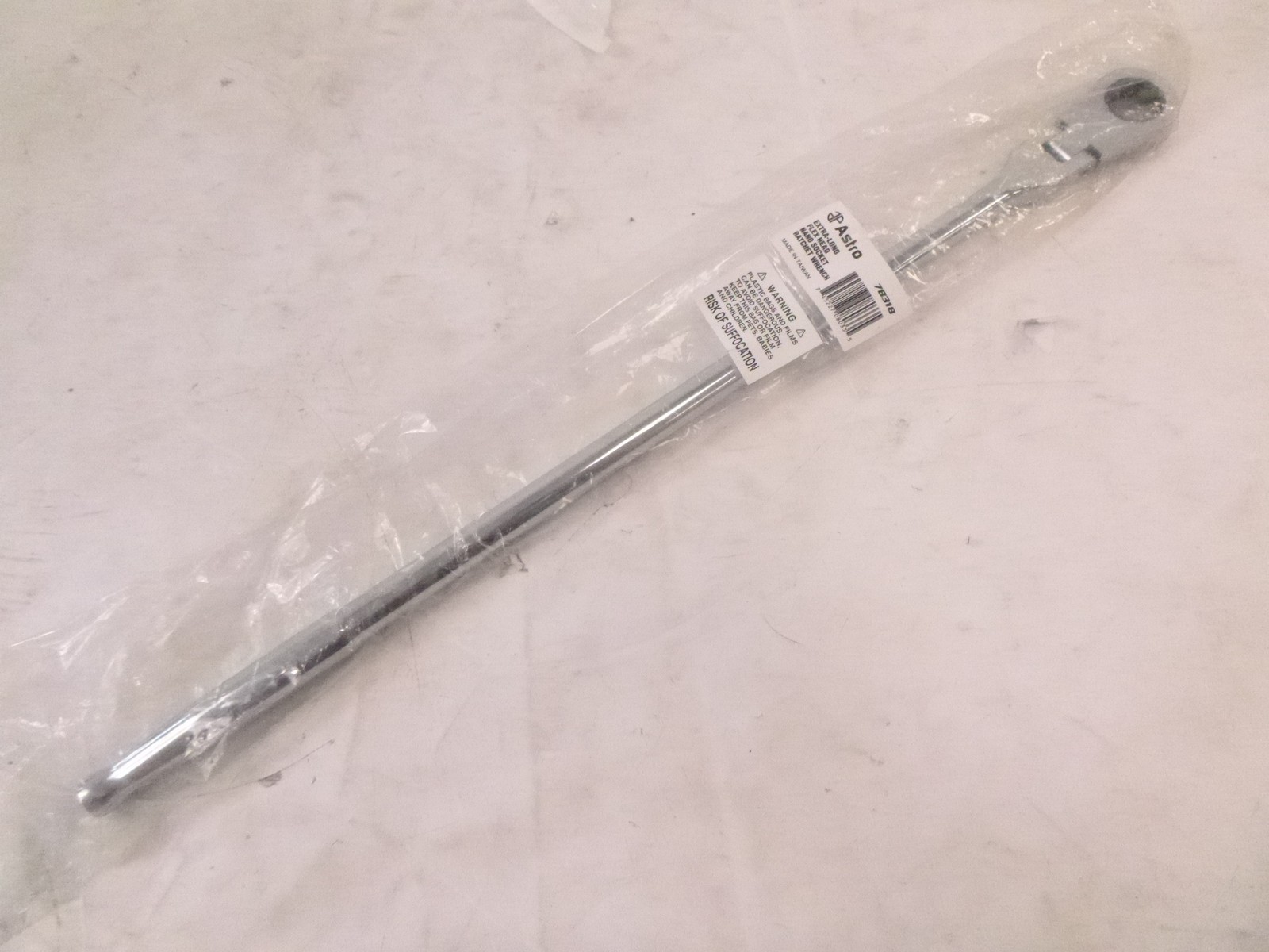 Astro Pneumatic 18″ Extra-Long Flex Head Ratchet Wrench 78318 Nano Socket 17mm