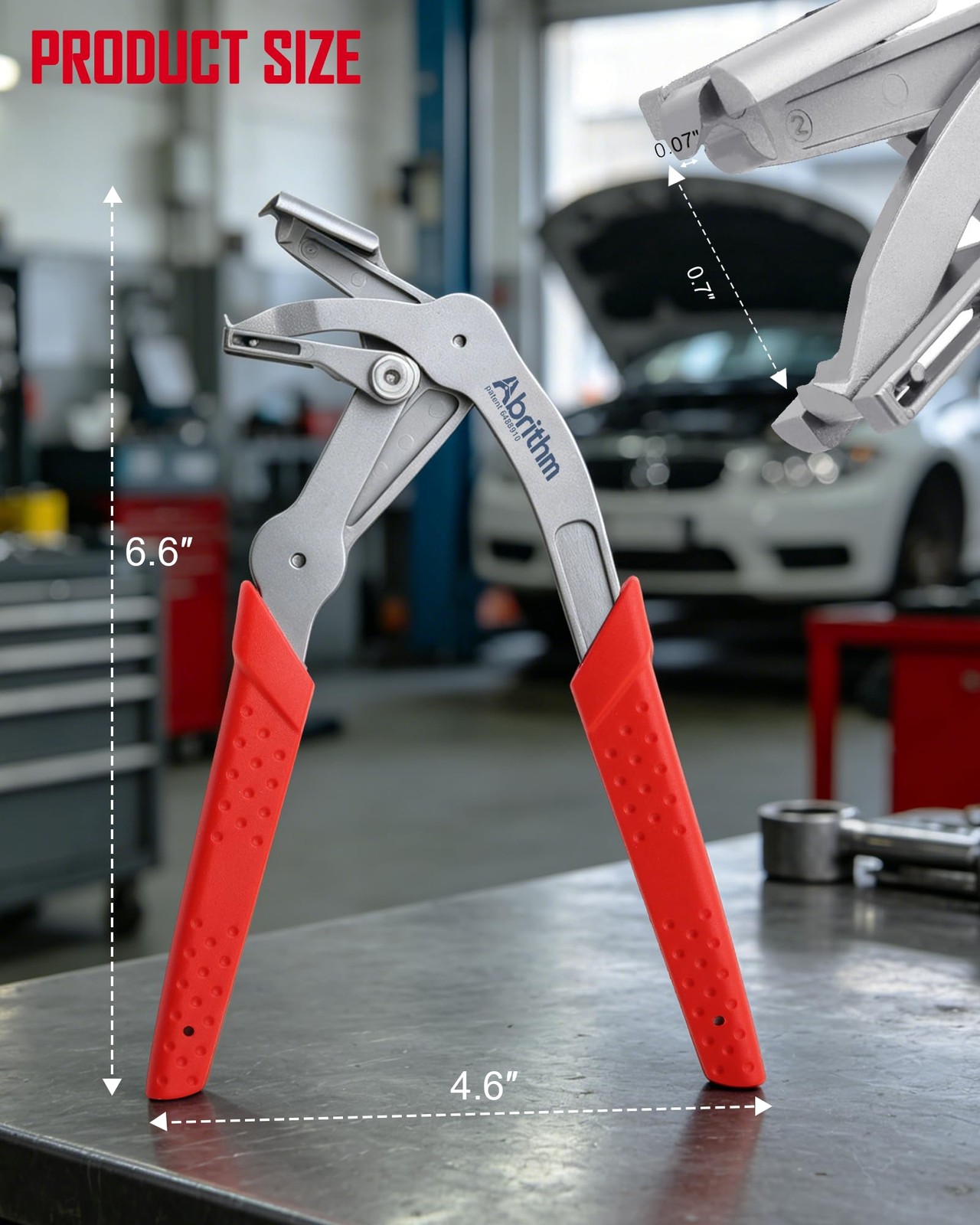 Car Clip Pliers, Professional Auto Removal Pliers Tool, Panel Red