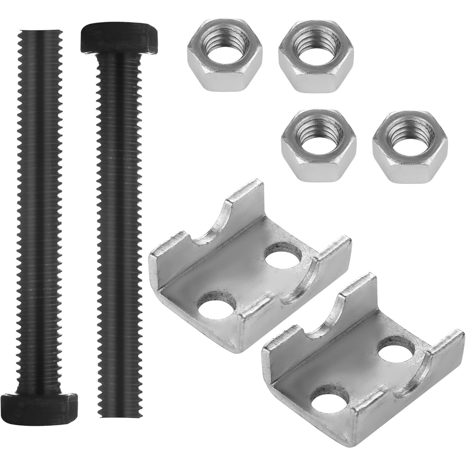 8PCS 2-Way Adjustable Spring Spacer Mini Coil Spring Compressor 1-2″ Raise/Lower