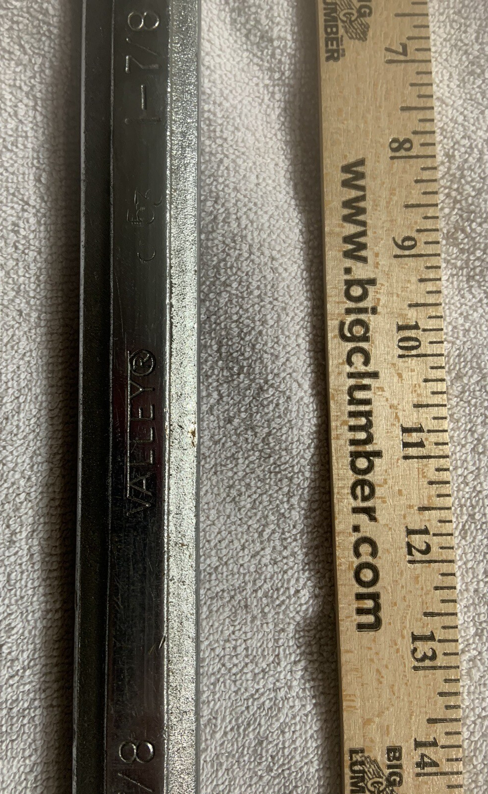 Valley 1-7/8” 12-Point Combination Wrench USA 22 1/2” Long