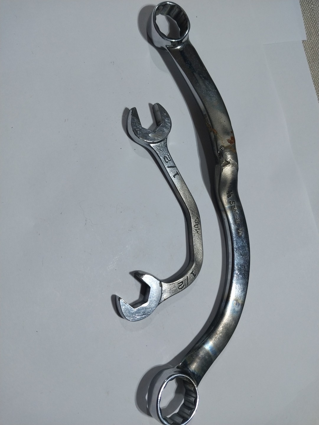 Snap-On Half Moon Wrench And Mac Half Moon so#16 (see description)