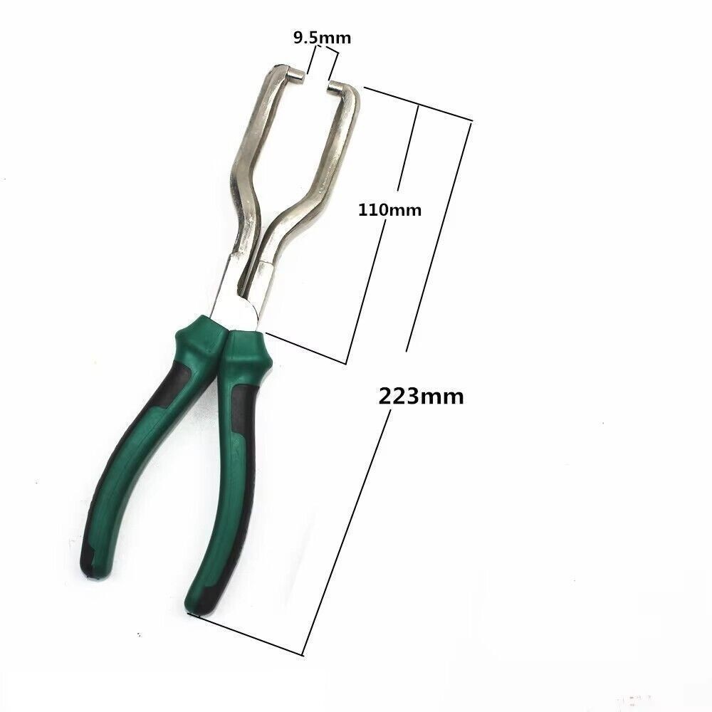 9 Inch Car Fuel Line Clip Spark Plug Removal Long Electrical Disconnect Pliers