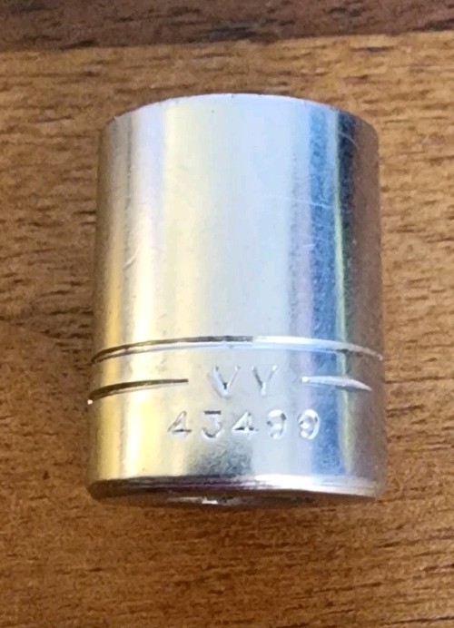 Craftsman USA 1/2″ Socket 6 Point 1/4″ Drive VV 43499 (Ringed)