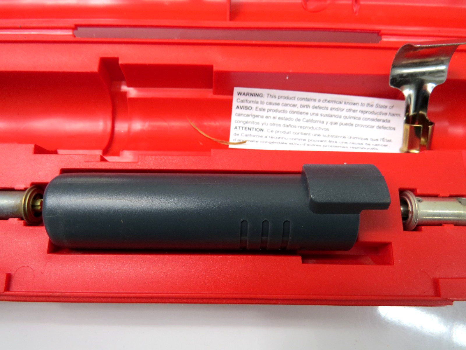 Snap On Gas Soldering Auto-Ignition Multi Kit 25-130 Watt W/Storage Case YAKS32A
