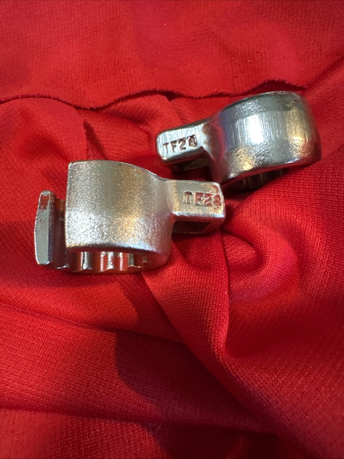 Lot Of 2 Bonney 3/8” Drive Flare Nut Crowfoot Drive Wrench 7/8 And 3/4