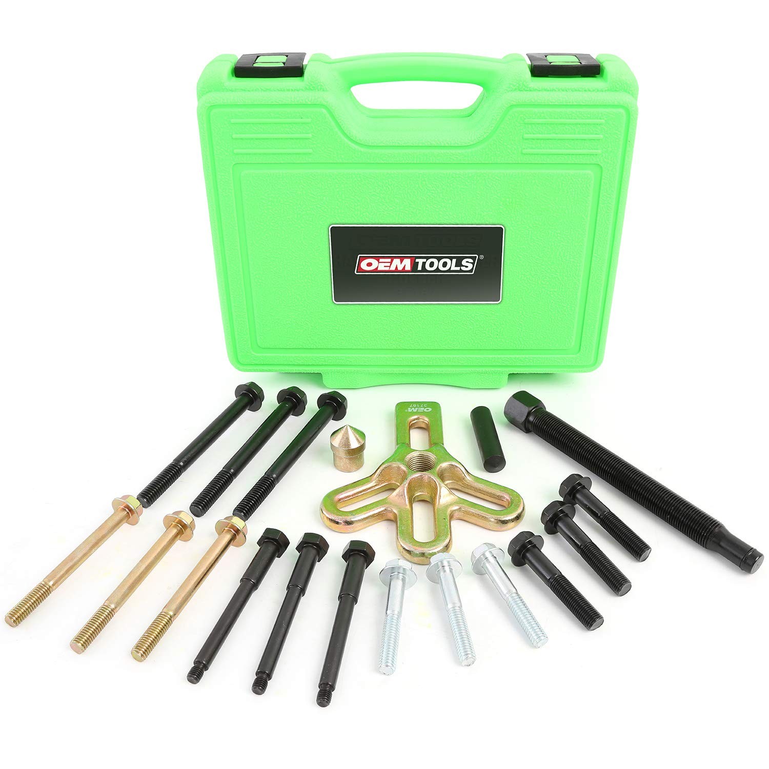 OEMTOOLS 37187 Harmonic Balancer Puller Kit, Removes One Size, Multi