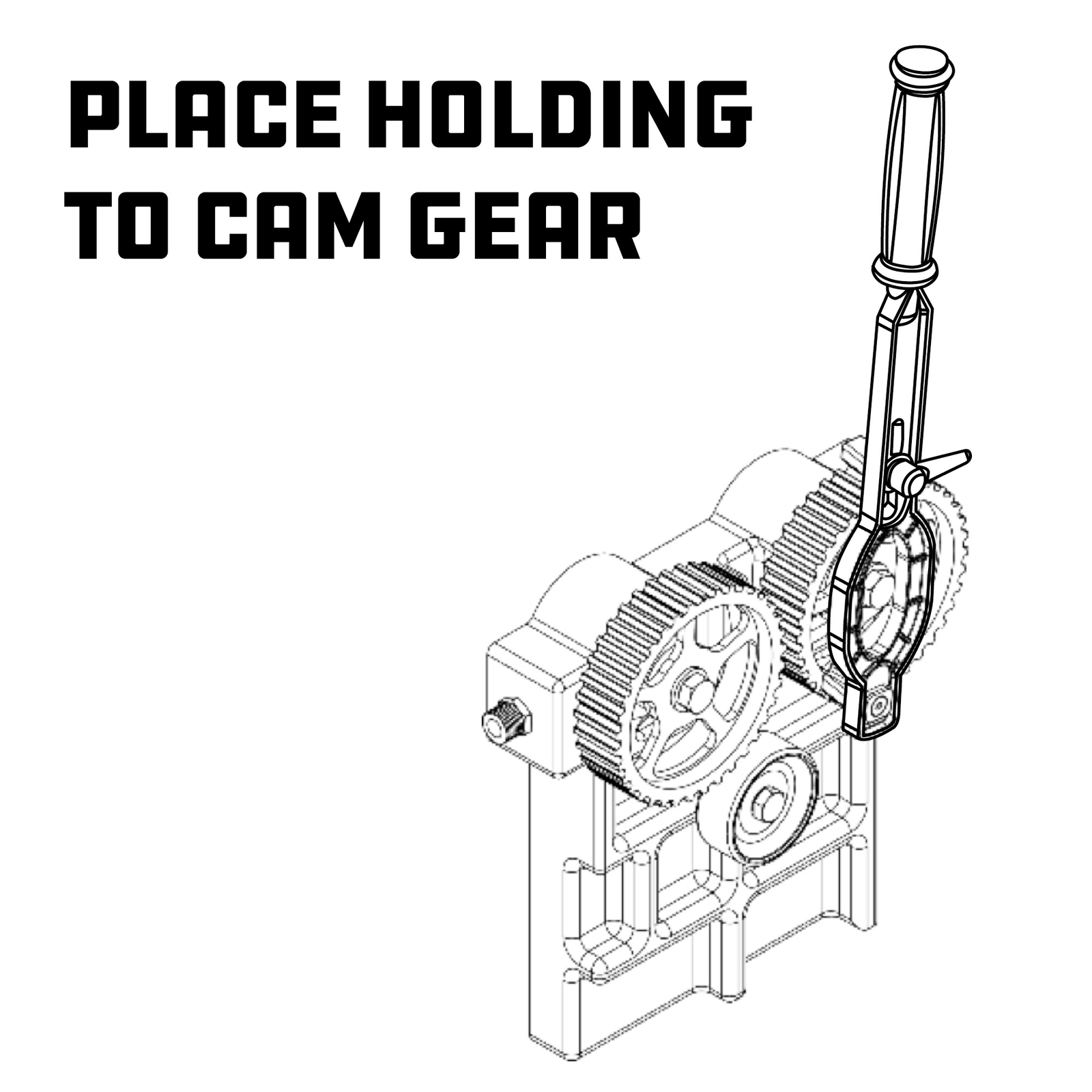 Powerbuilt Universal Timing Gear Holder Tool Kit – 647835