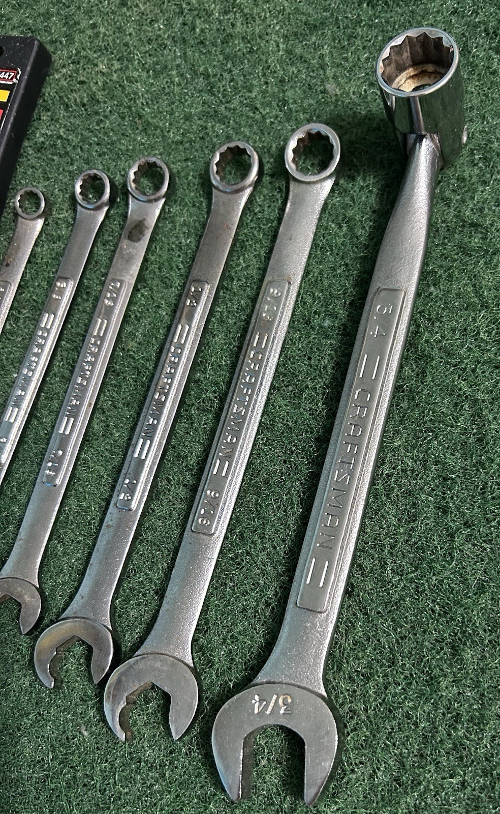 Craftsman 6 Piece Socket Set, & Non Slip Wrenches, & 3/4” Socket Wrench