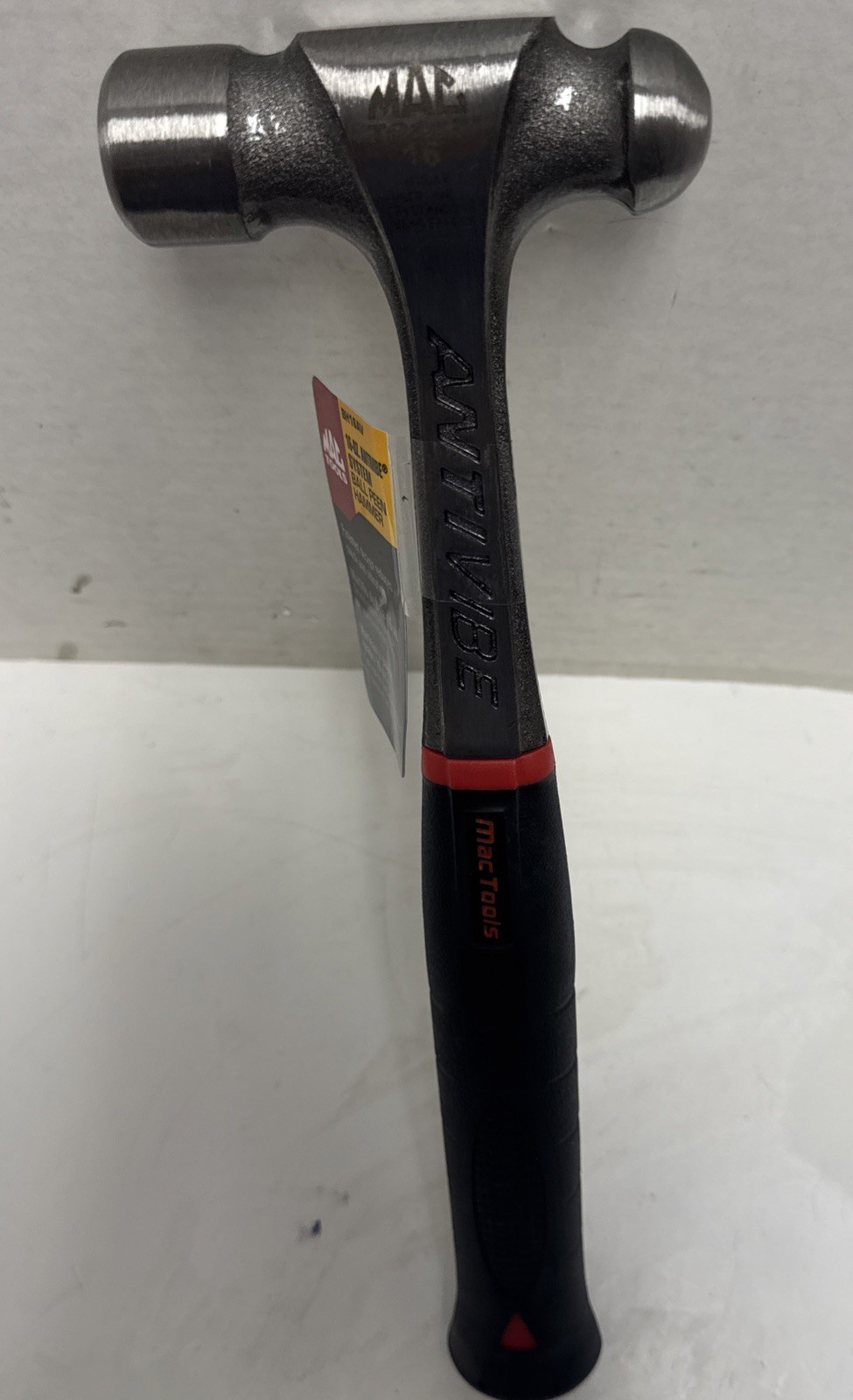 Mac Tools Heavy Hitter AntiVibe System Ball Peen Hammer Model BH16AV Brand New