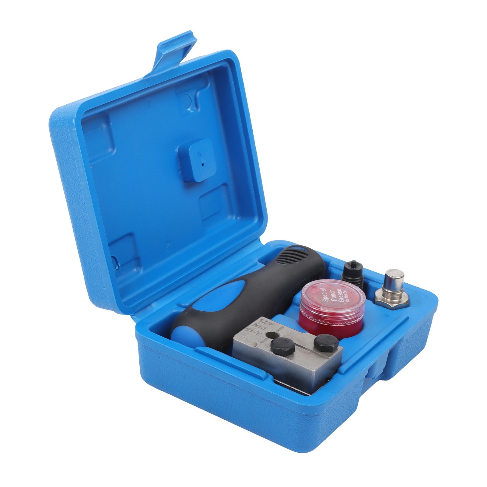 Labwork 3/16″ Car Brake Line Flaring Kit 45° Handheld Pipe Flares Tool w/Box