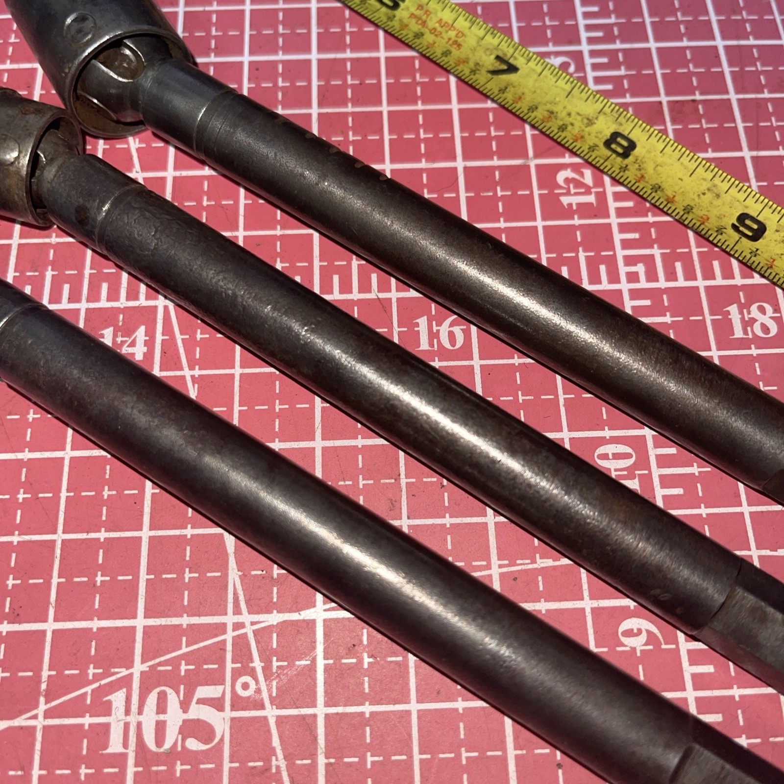 Apex USA Hex 7/16 Power Drive 3 Piece 3/8 – 5/8 Wobble Socket Extension