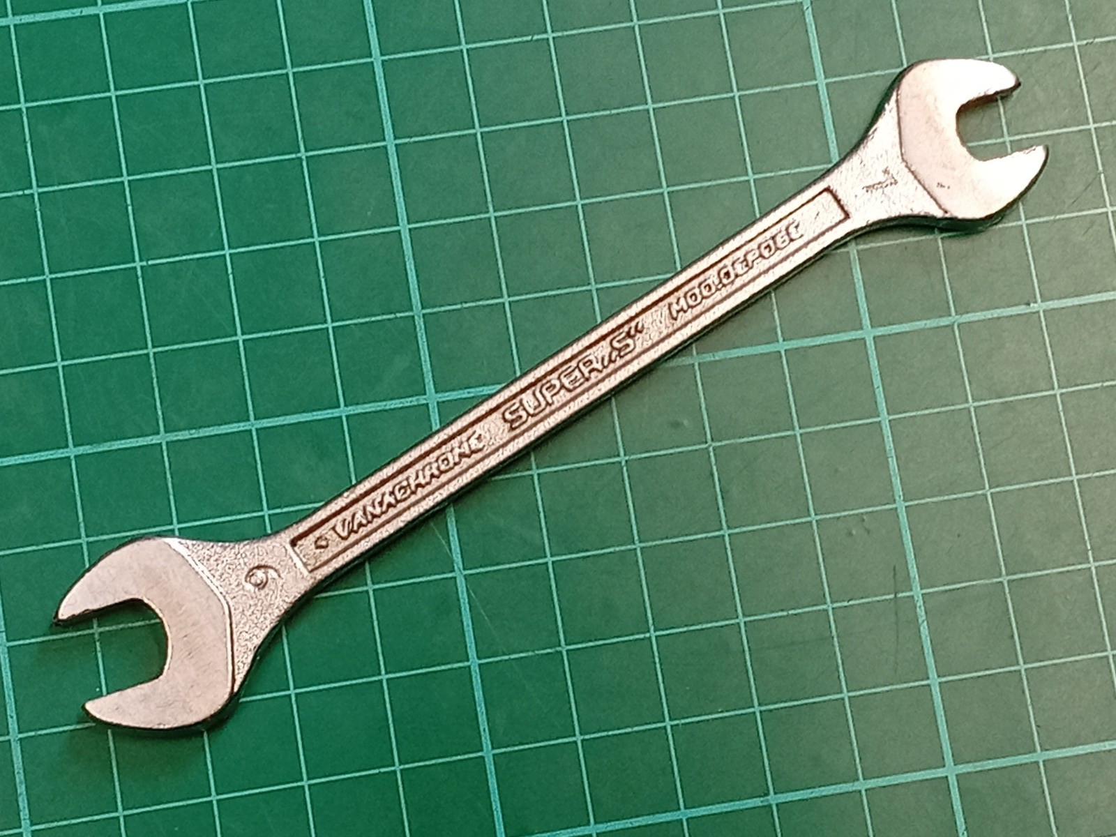 Facom No44, 7mm x 9mm, Vanachrome Super S, Open Ended Spanner, Made In France